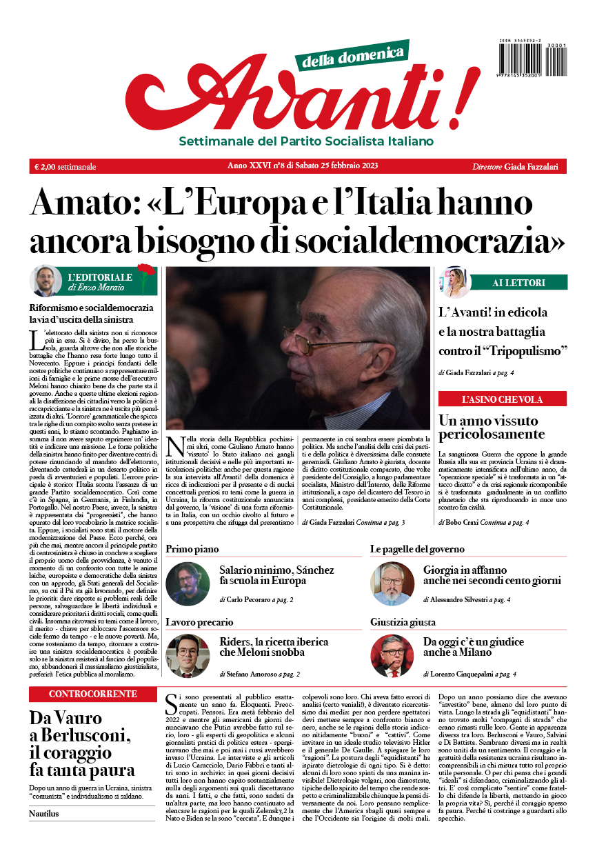 Avanti della Domenica n°8 - 2023